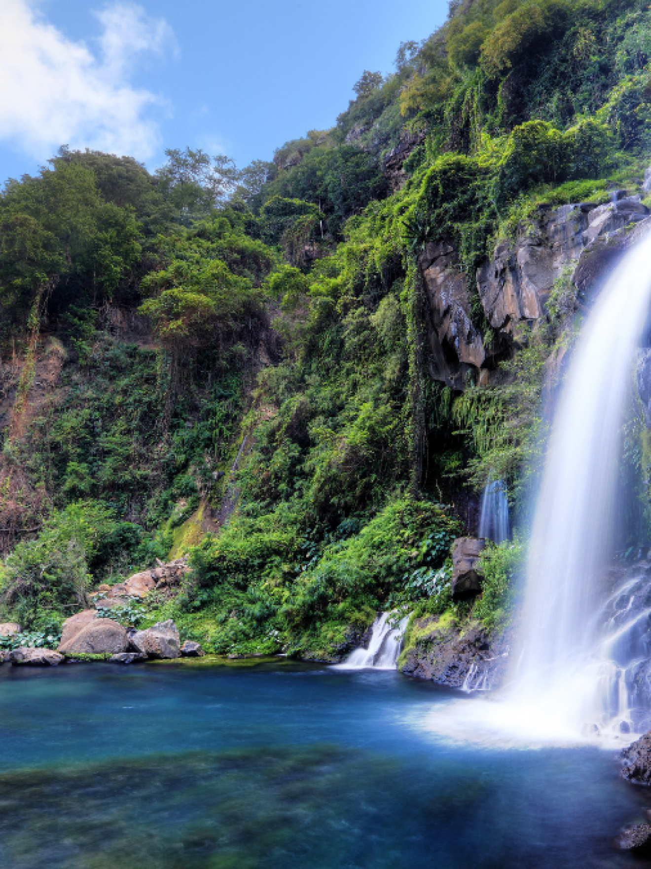 Cascade a l'ile de la Reunion