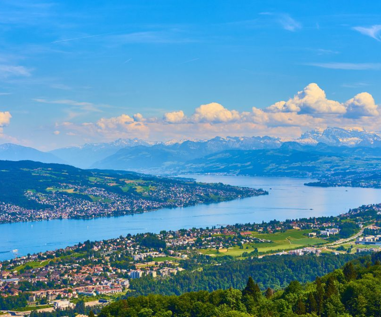 lac de zurich aeroport montpellier