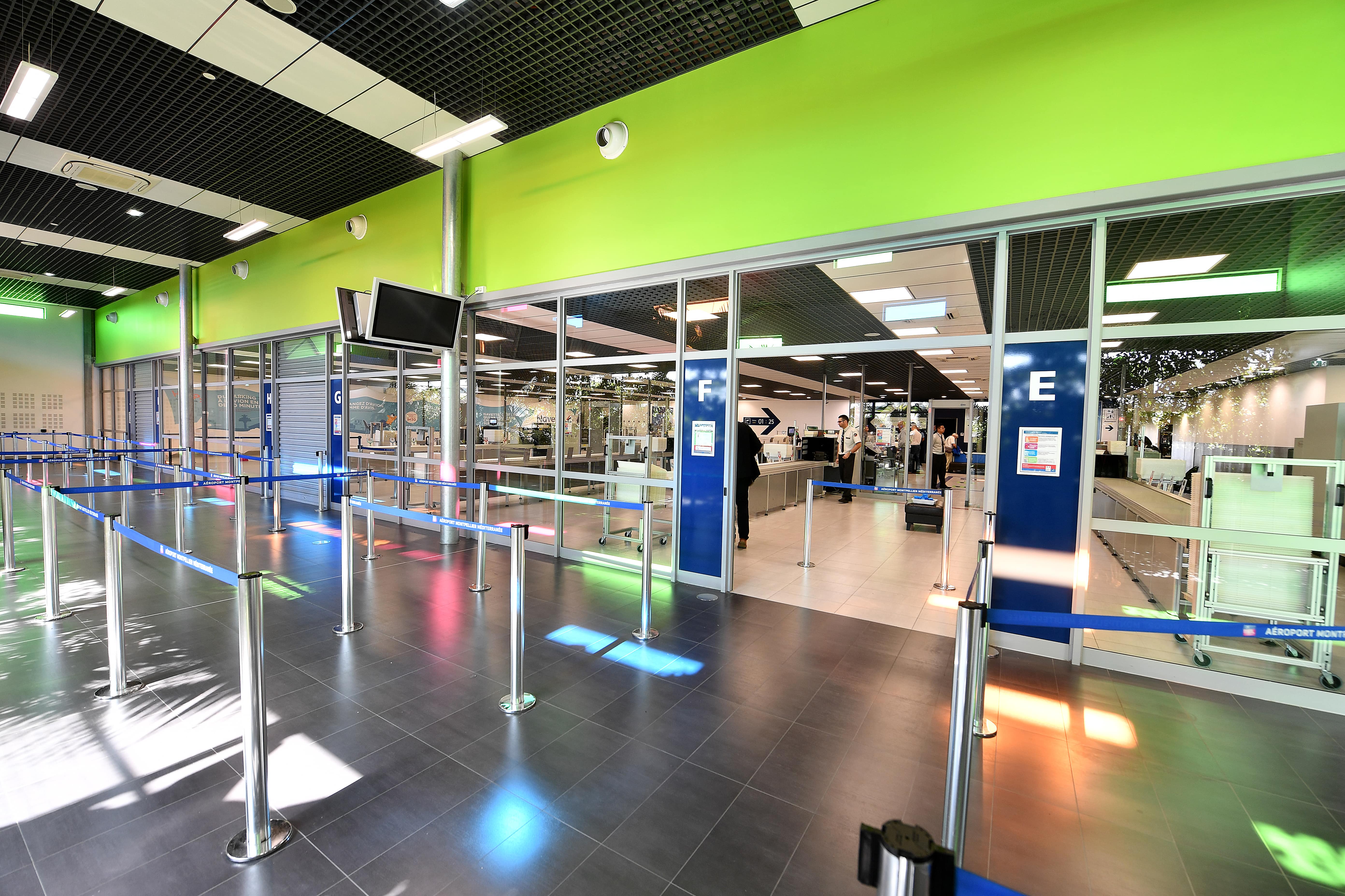 Contrôle de sûreté à l'Aéroport de Montpellier