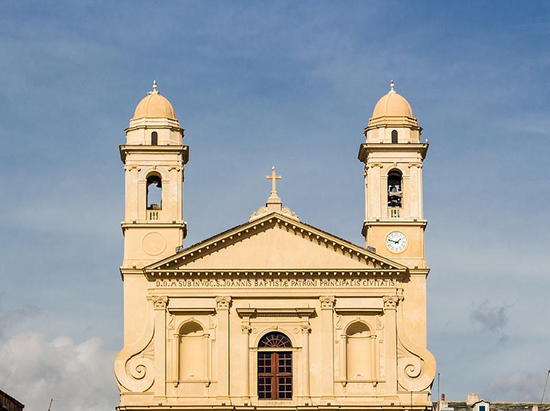 L'Eglise Saint-Jean-Baptiste à Bastia en Corse