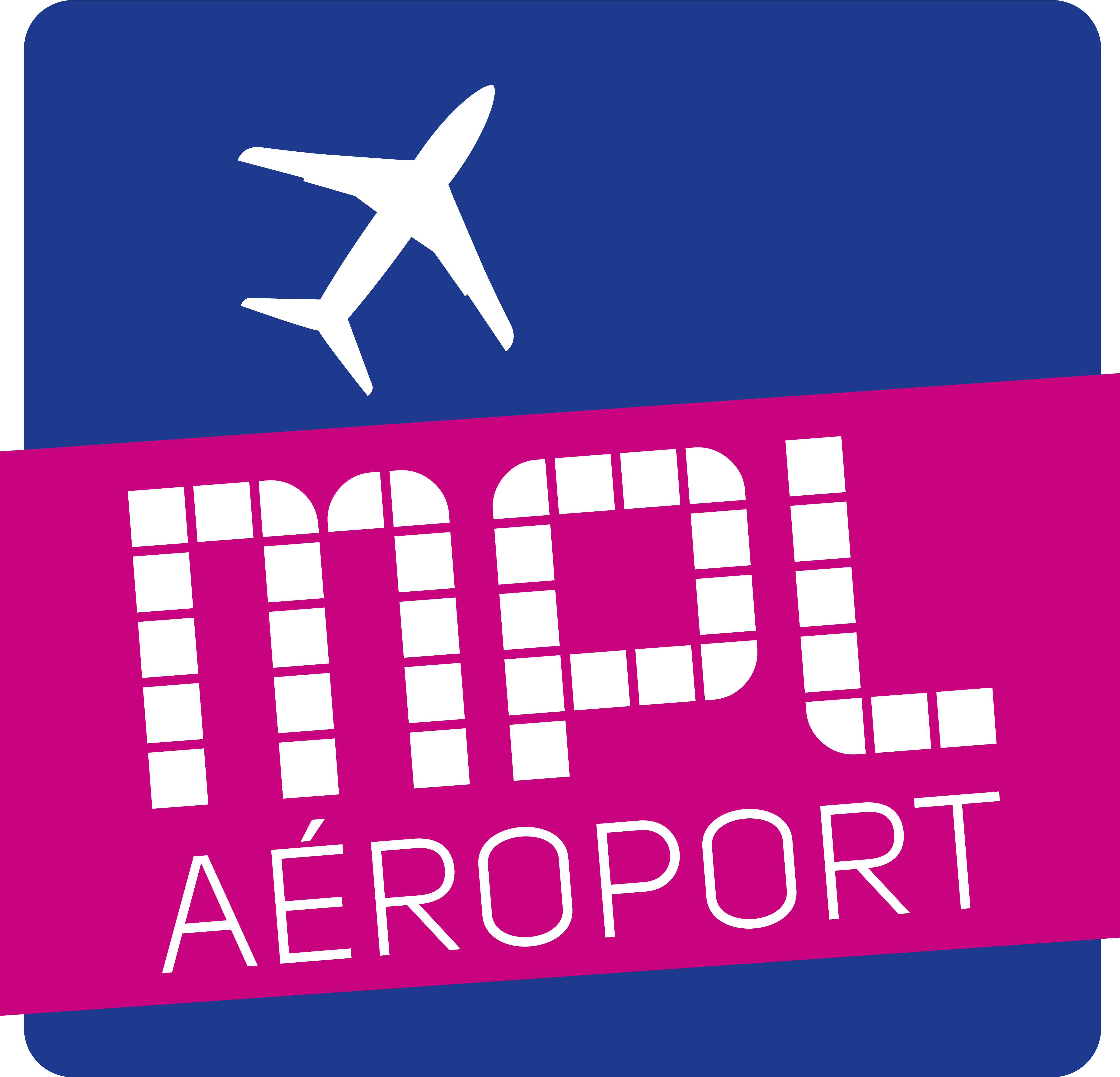 logo de l'aéroport montpellier méditerranée