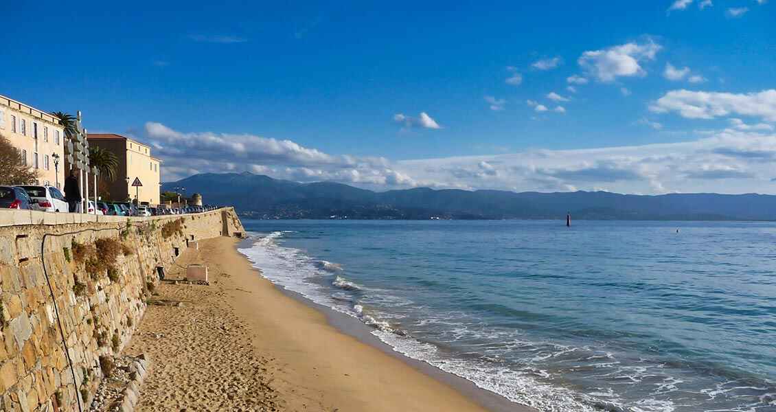 Saint-François beach, Ajaccio, Corsica