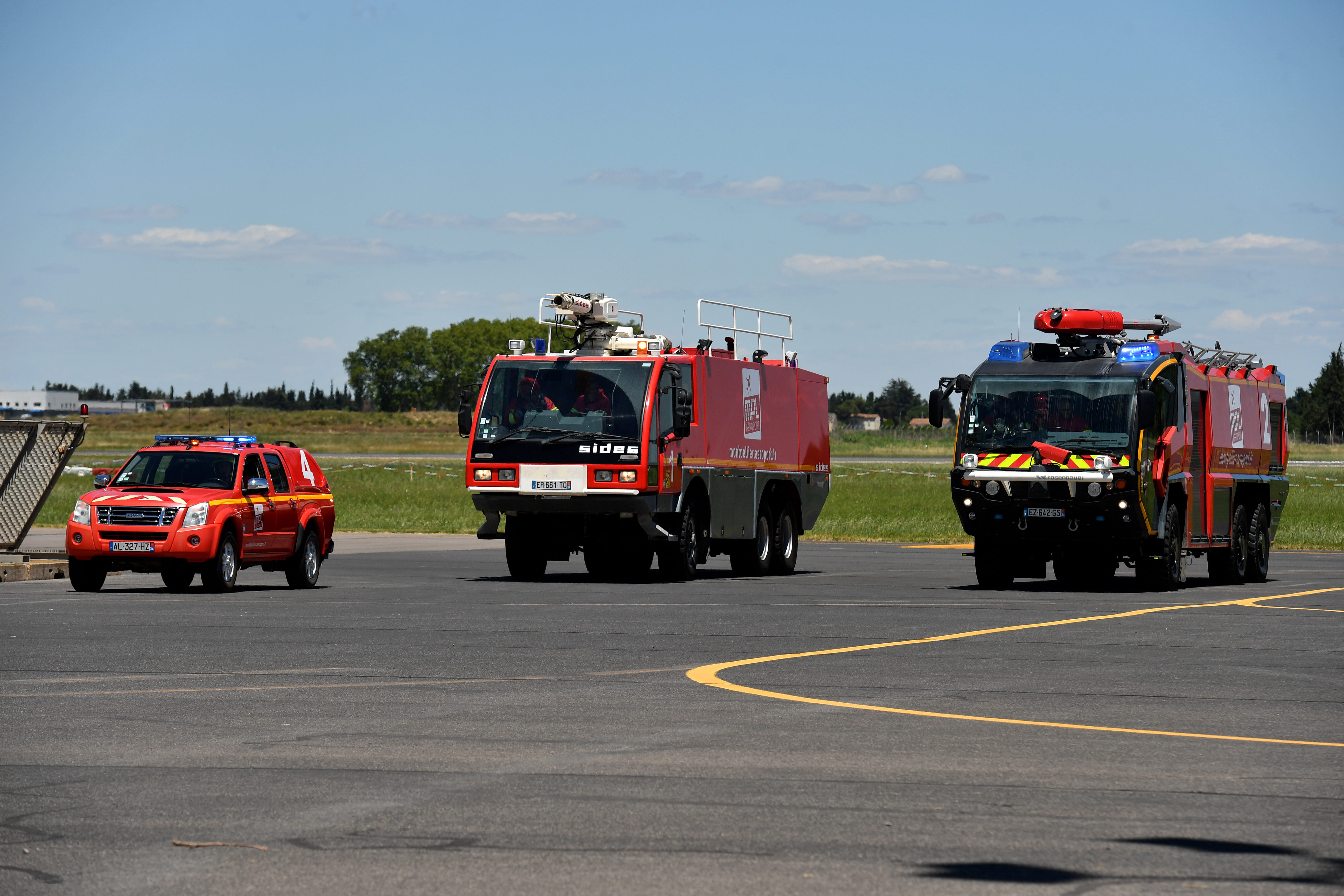 camion pompier d'aéroport