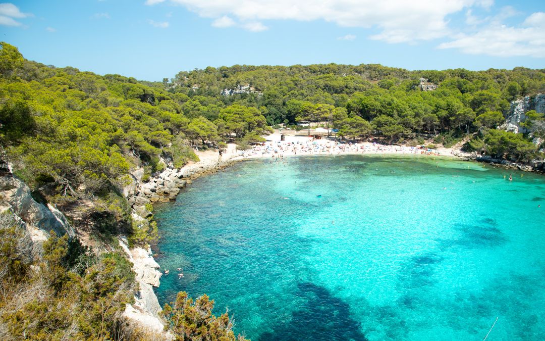 Cala macarella Minorque