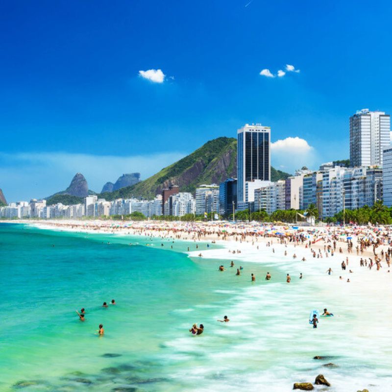 Plage à Rio de Janeiro