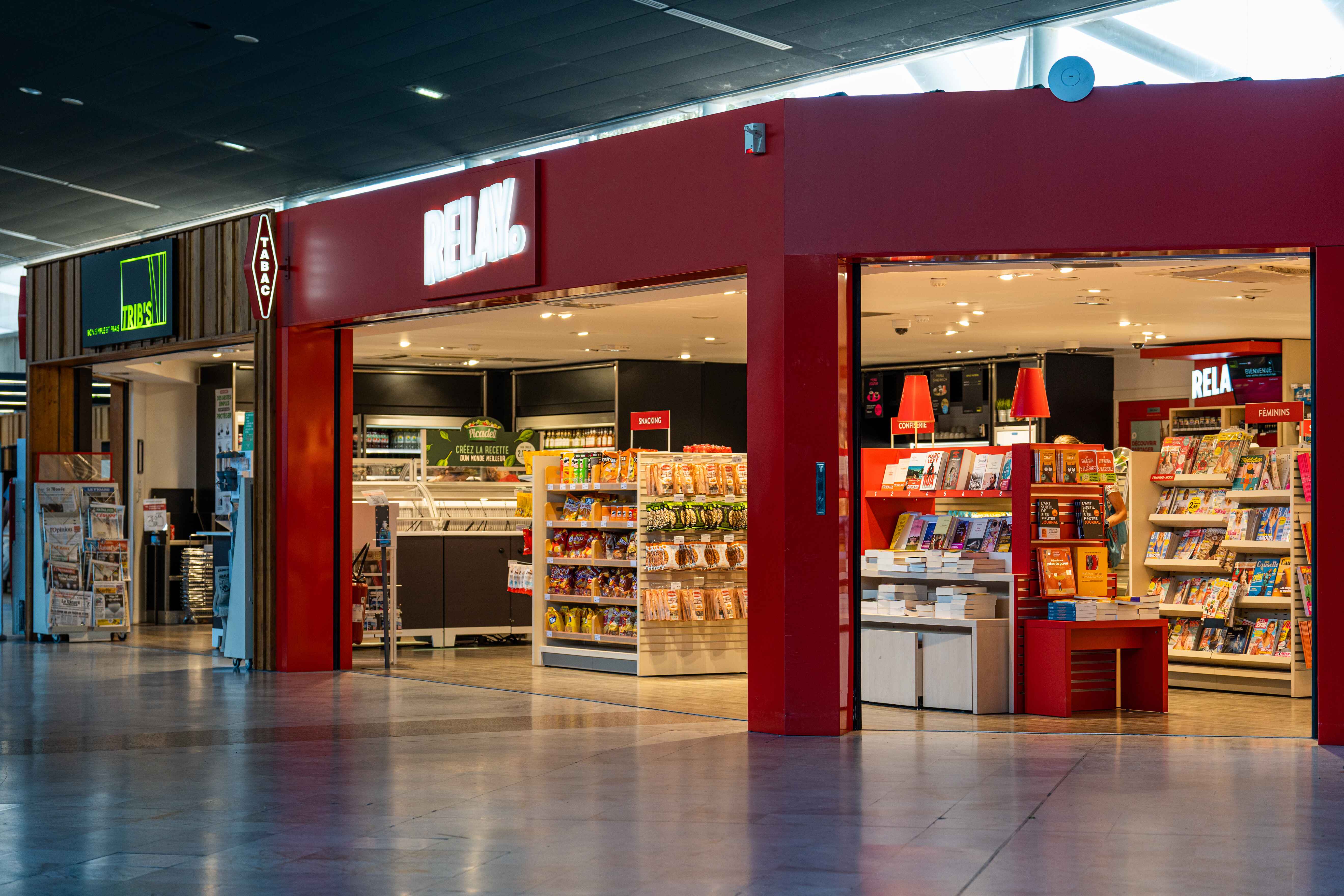 relay tribs aeroport montpellier