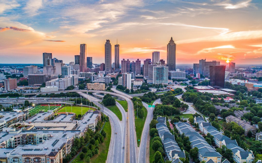 Vue sur Atlanta 