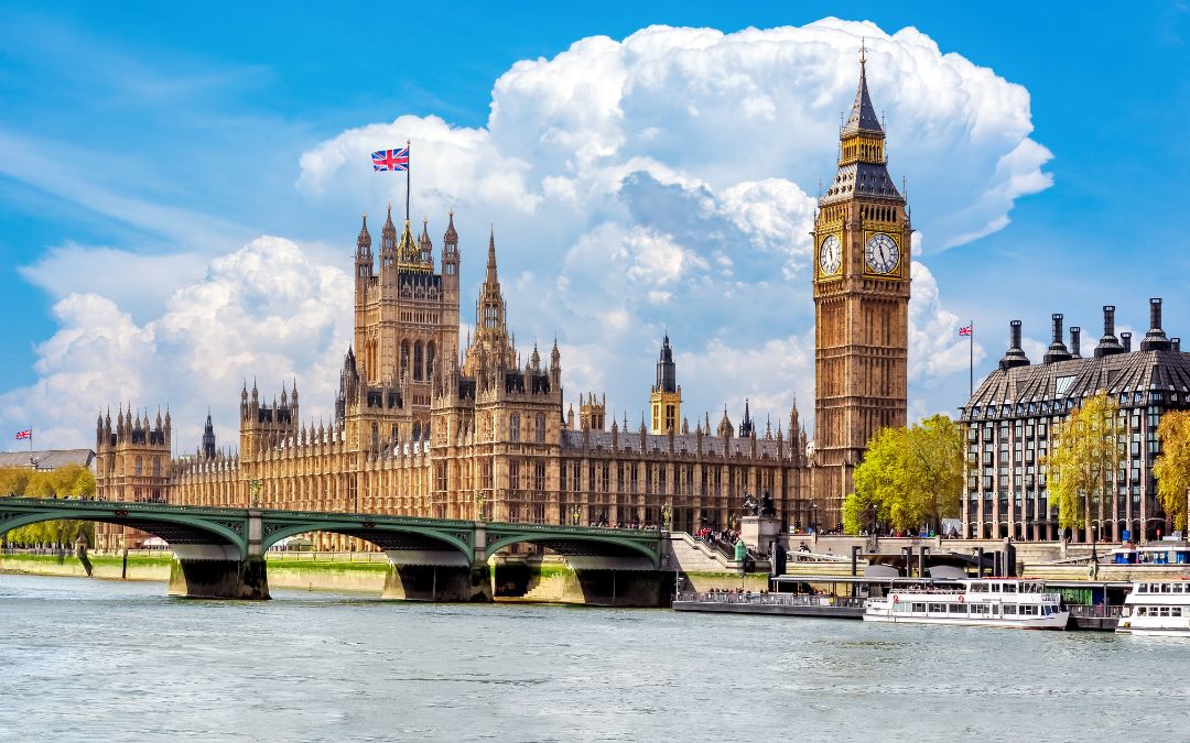 Vue sur Big Ben a Londres