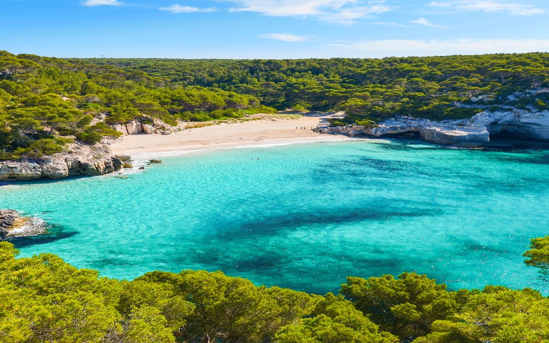 Plage sur l'ile de Minorque