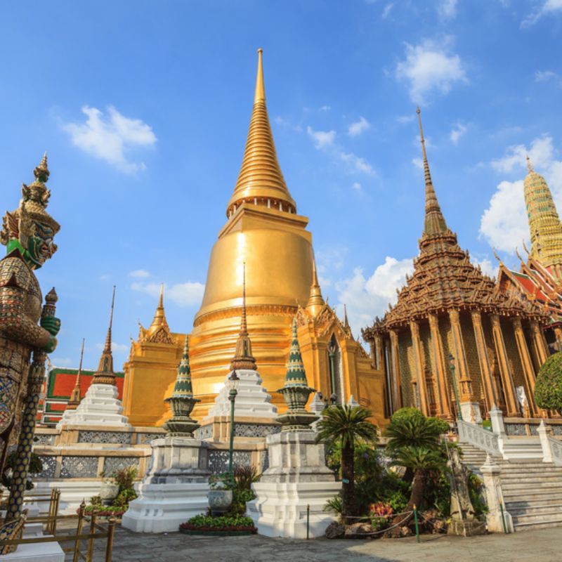 Temple du Bouddha d'Emeraude Wat Phra Kaew