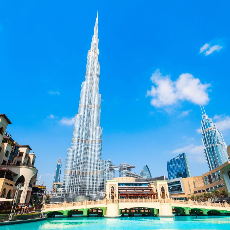 Vue sur le Burj Khalifa