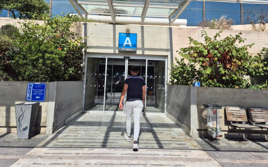 Dans l'Aéroport de Montpellier