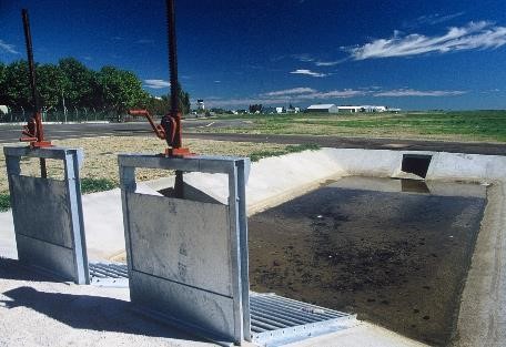 Bassin de rétention des eaux pluviales