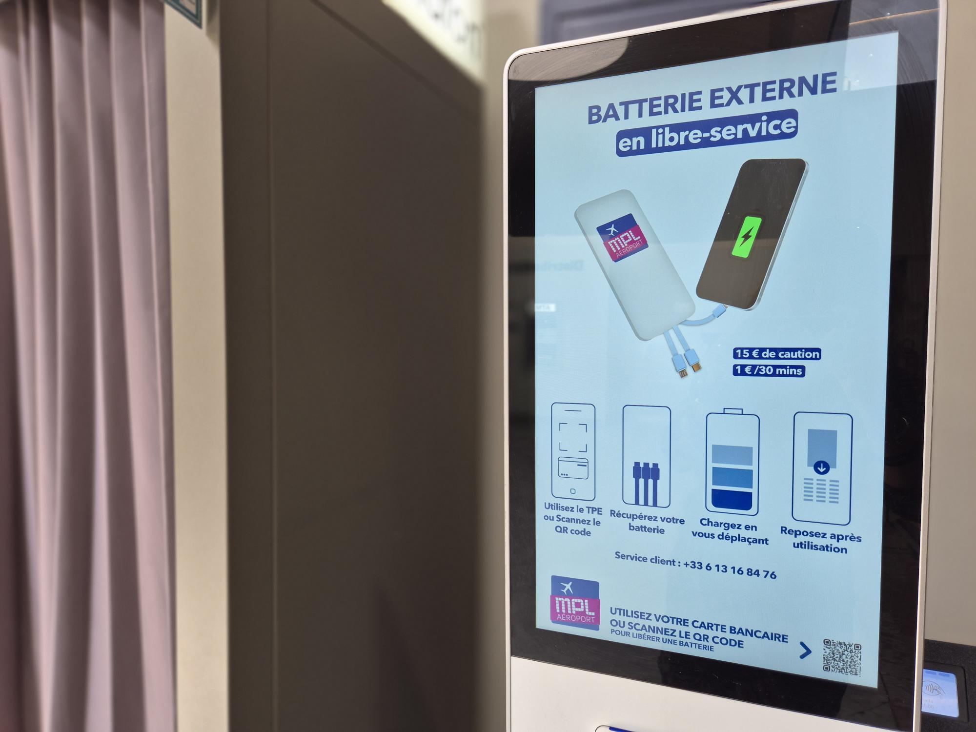 station de batteries rechargeables