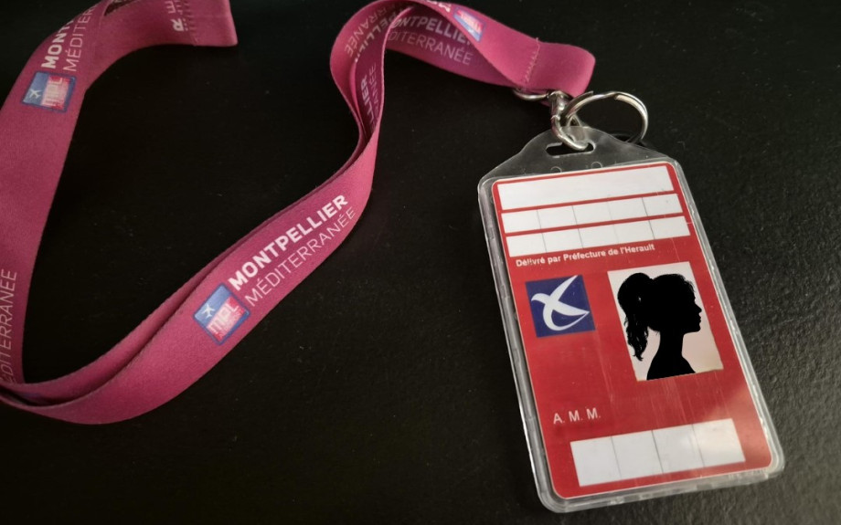 Badge de sécurité Aéroport de Montpellier