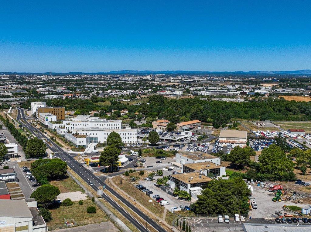 photo aerienne plateforme
