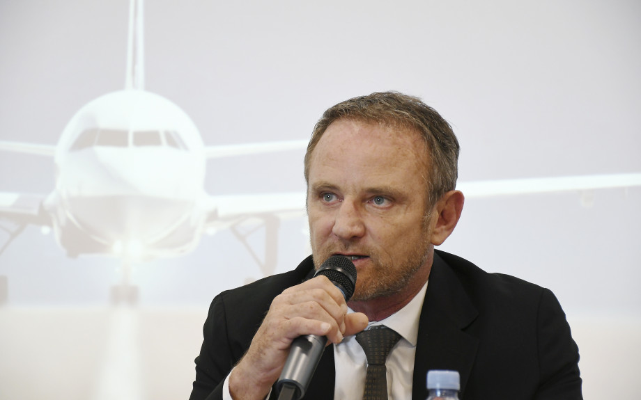 Emmanuel Brehmer, le Président du Directoire de la SA Aéroport de Montpellier-Méditerranée