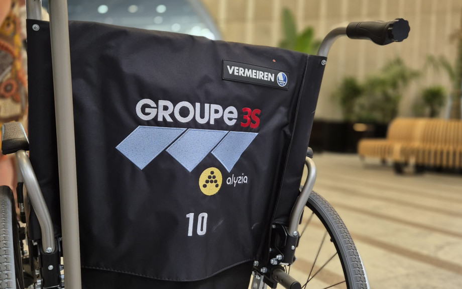 Fauteuil roulant à l'aéroport de Montpellier