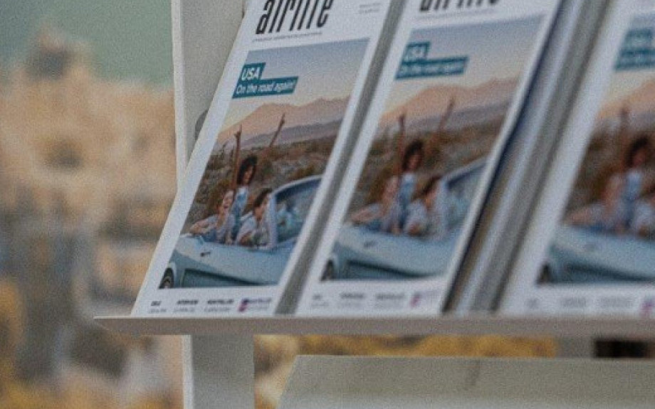 Stand de magazines Airlife