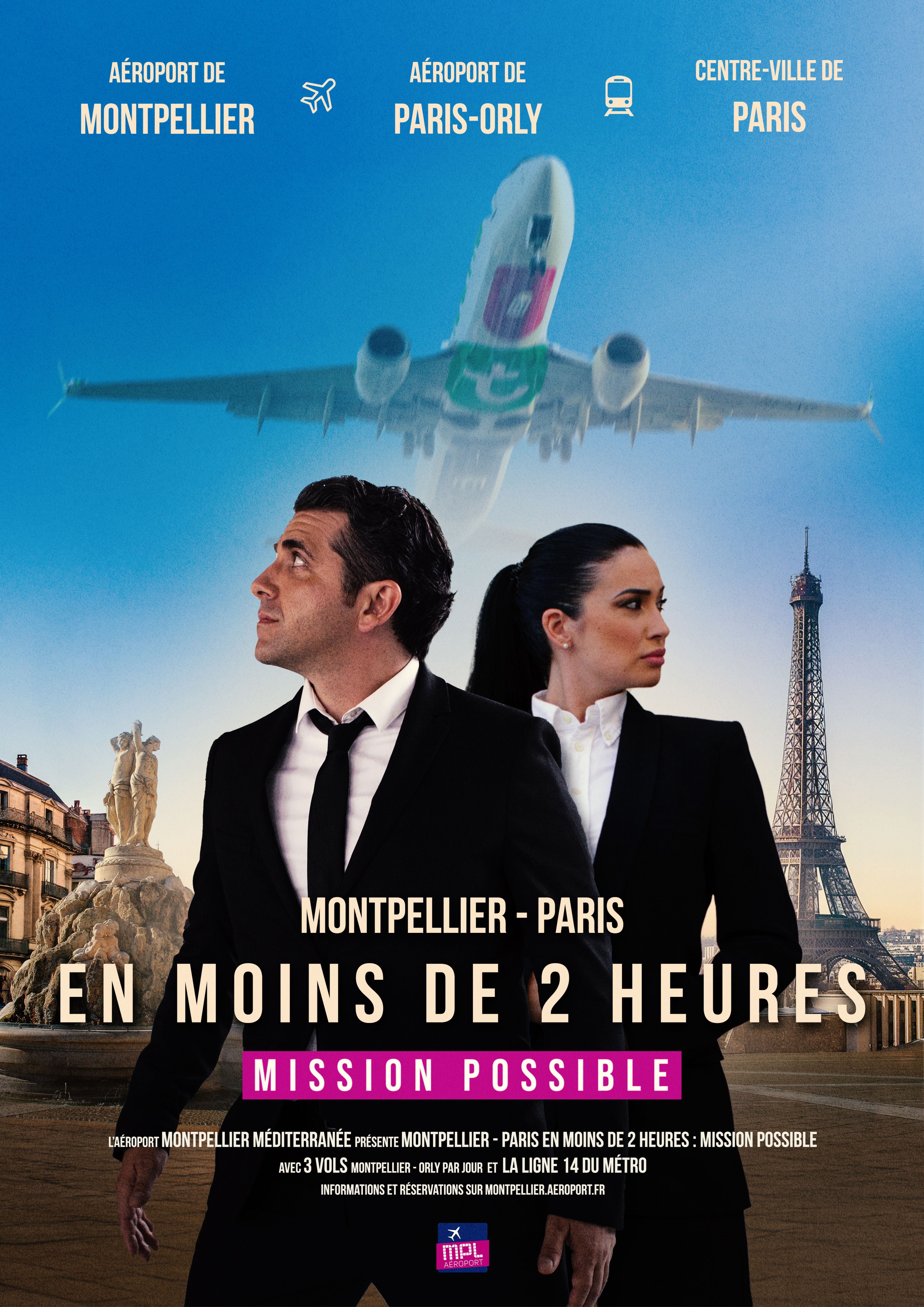 mission possible montpellier paris orly