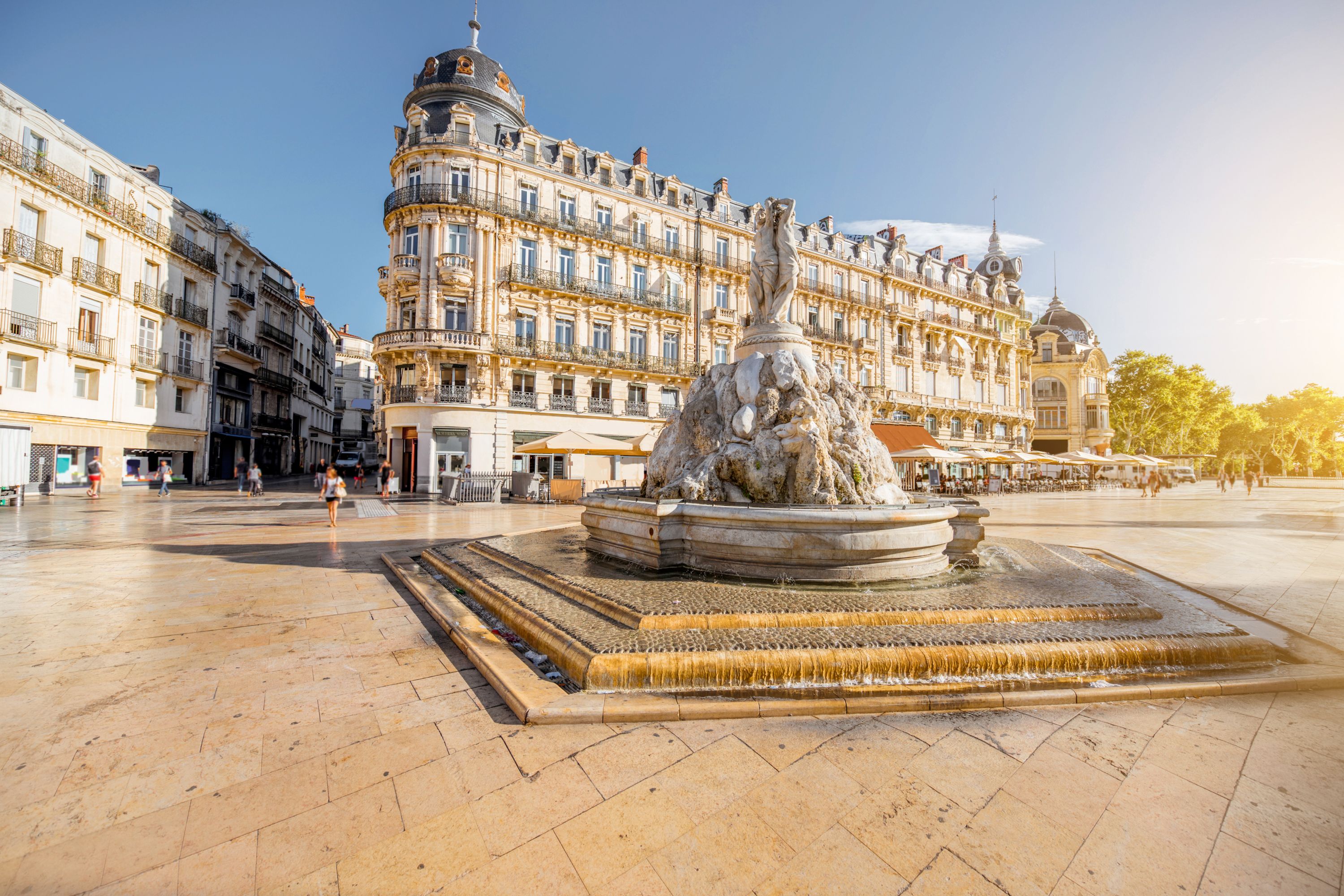 montpellier place de la comedie france