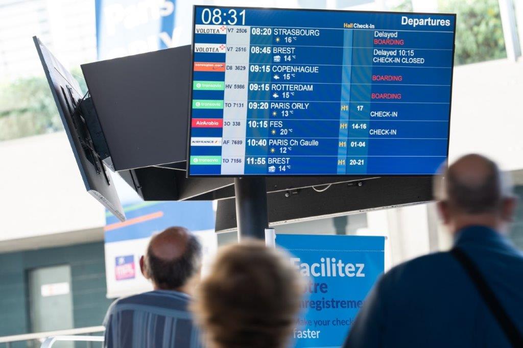 tableau des vols aeroport montpellier