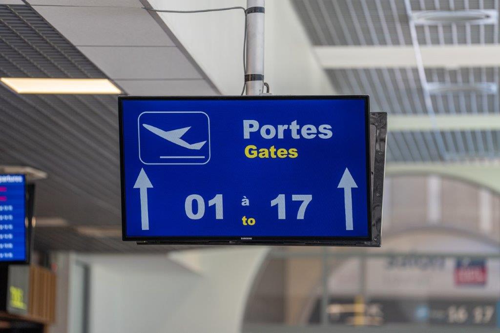 panneau d'information porte 1 à 17