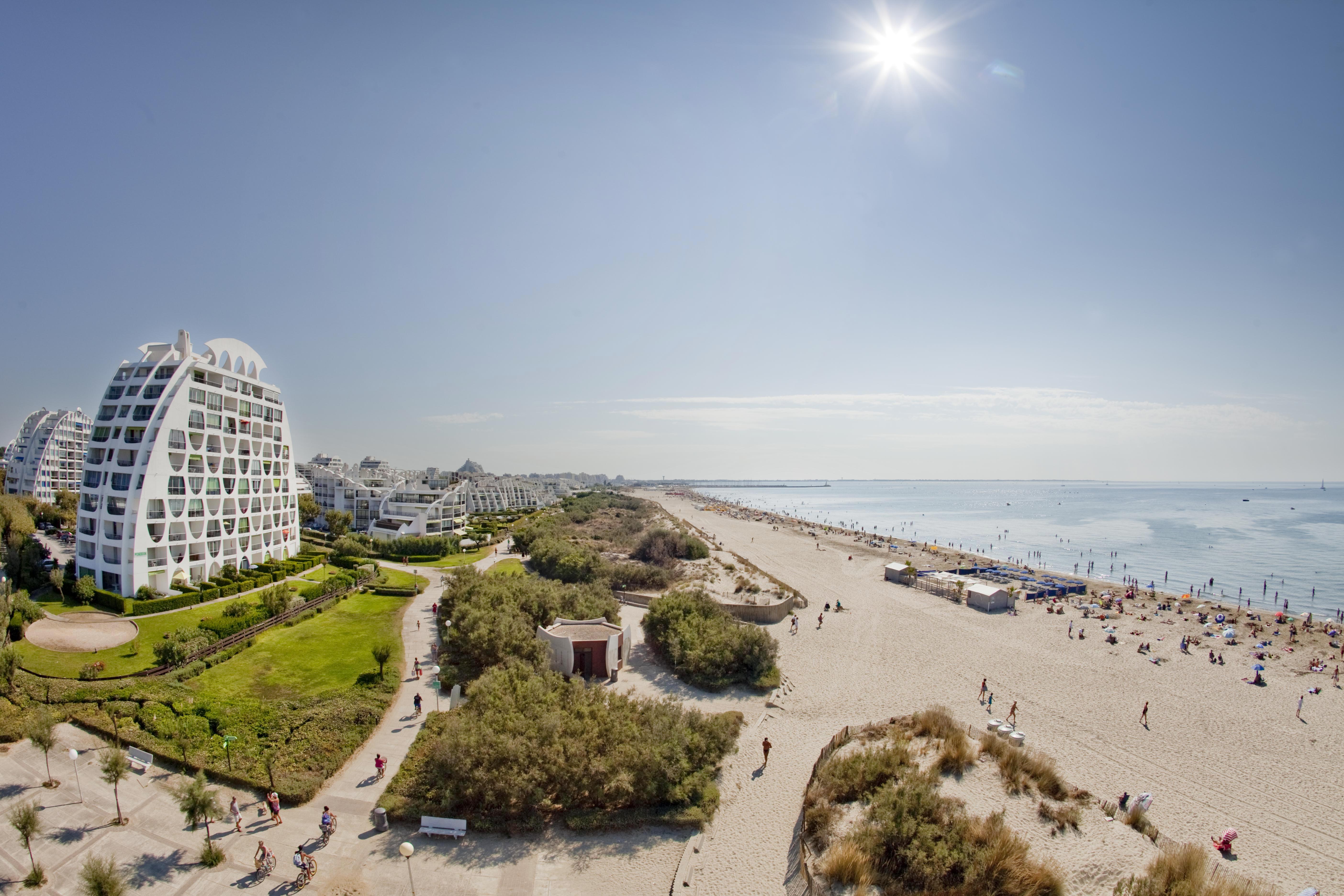 plage à La Grande Motte 