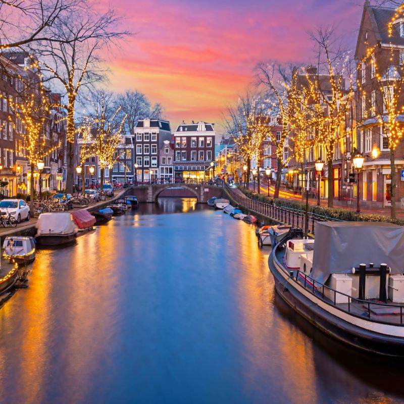amsterdam noel voyage
