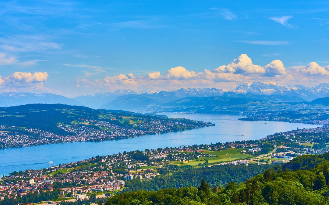 lac de zurich aeroport montpellier