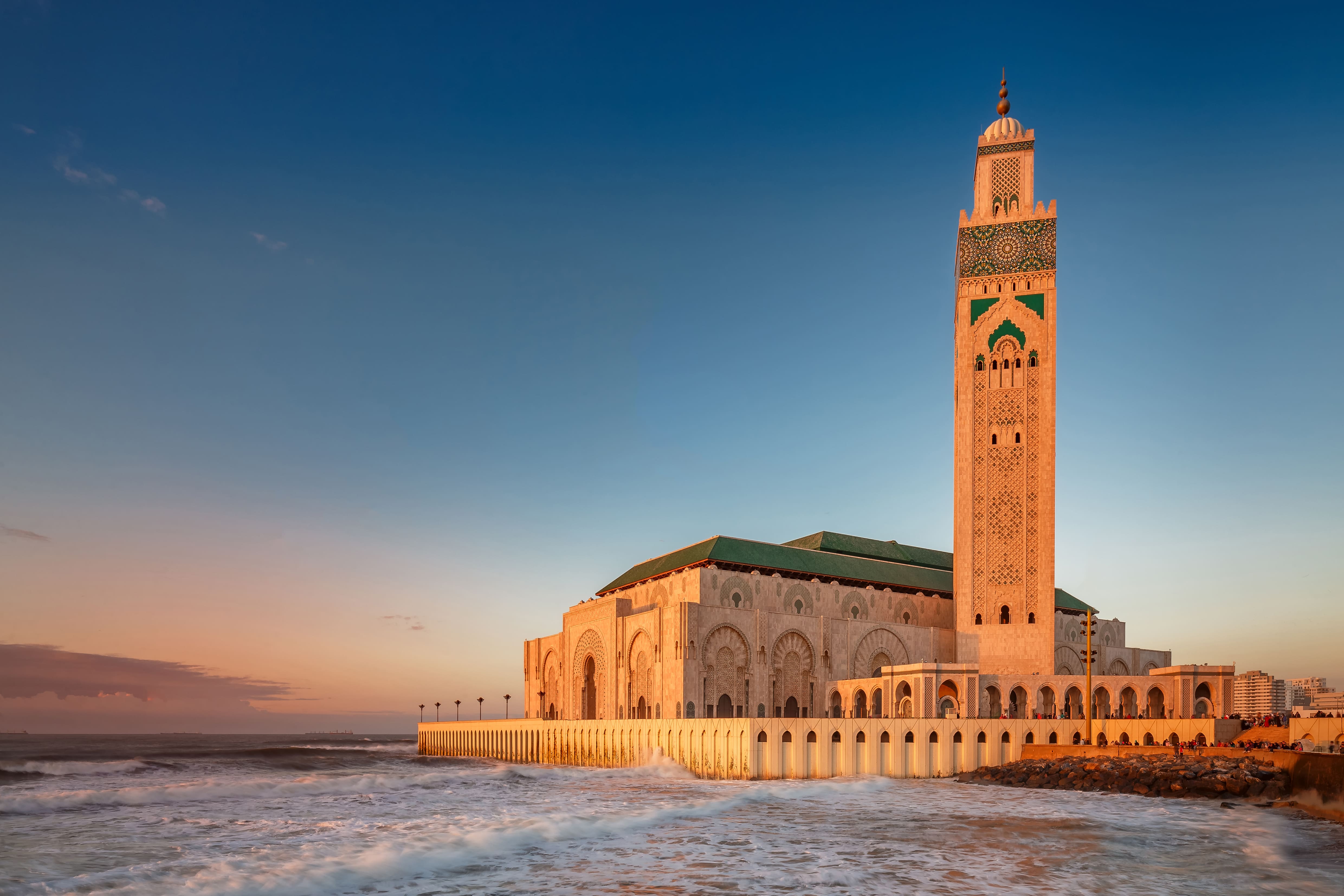 Mosquée Hassan II  Casablanca au Maroc