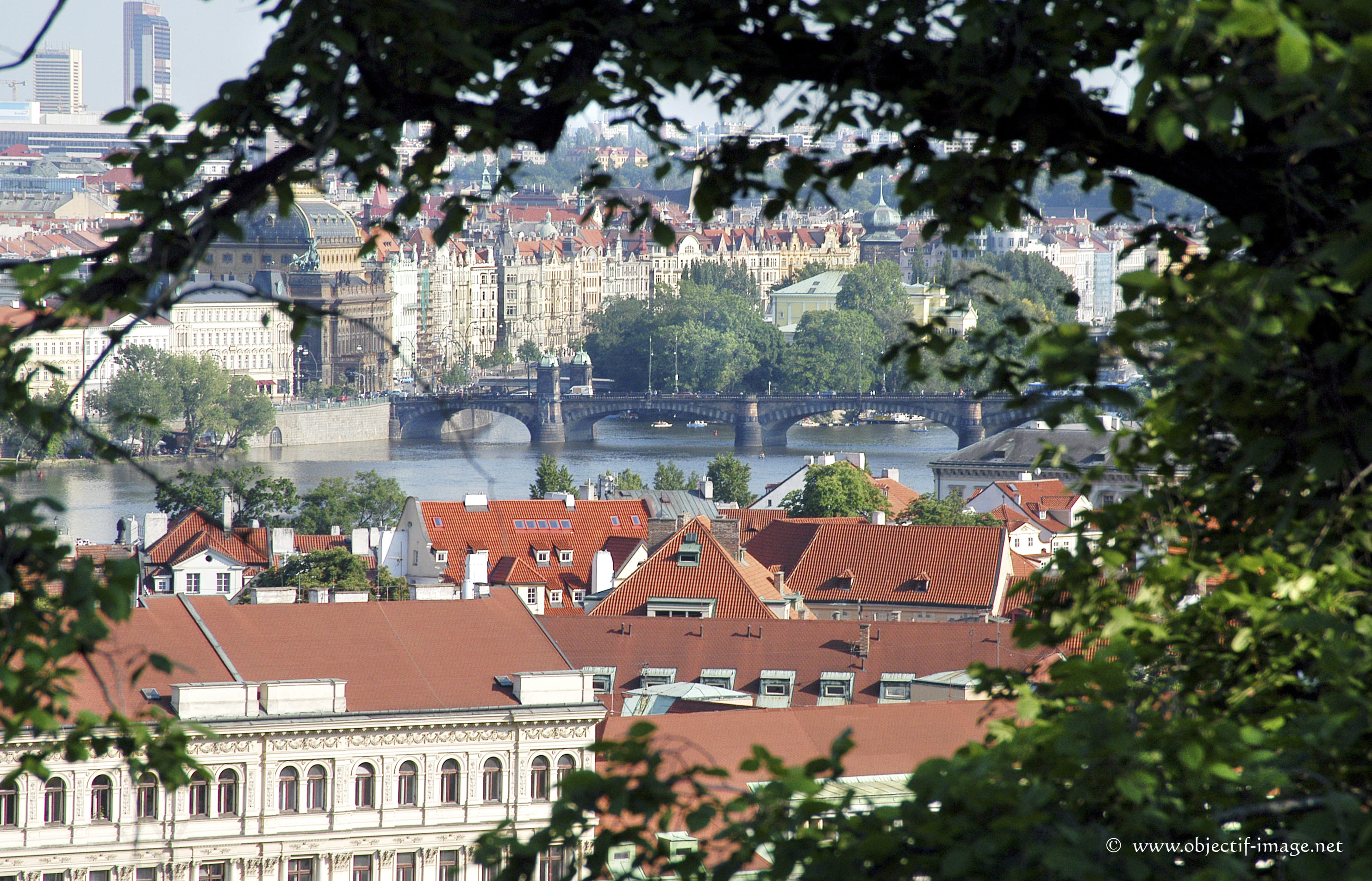 Vue de la ville de Prague