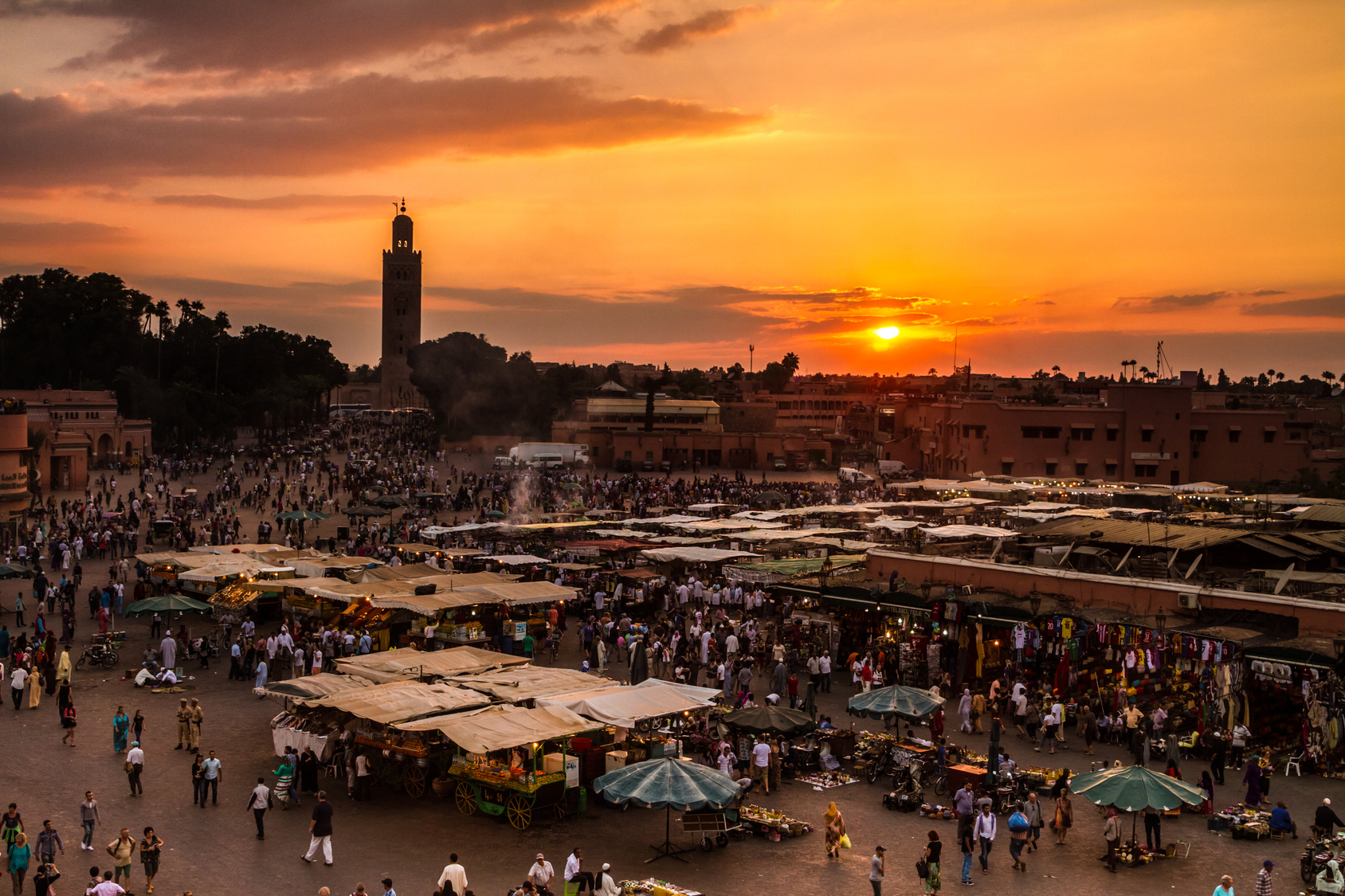 vue de marrakech