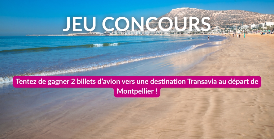 Jeu concours Transavia Agadir novembre
