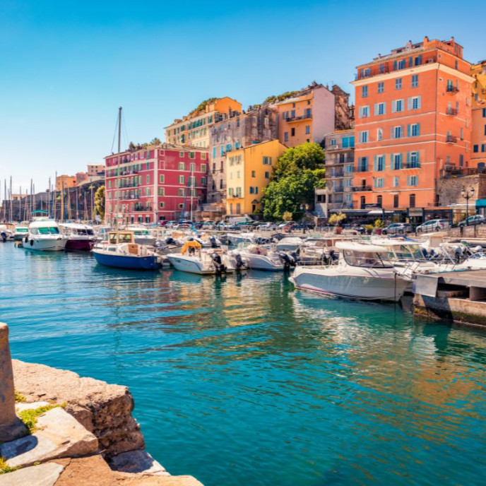 Bateaux au port de Bastia