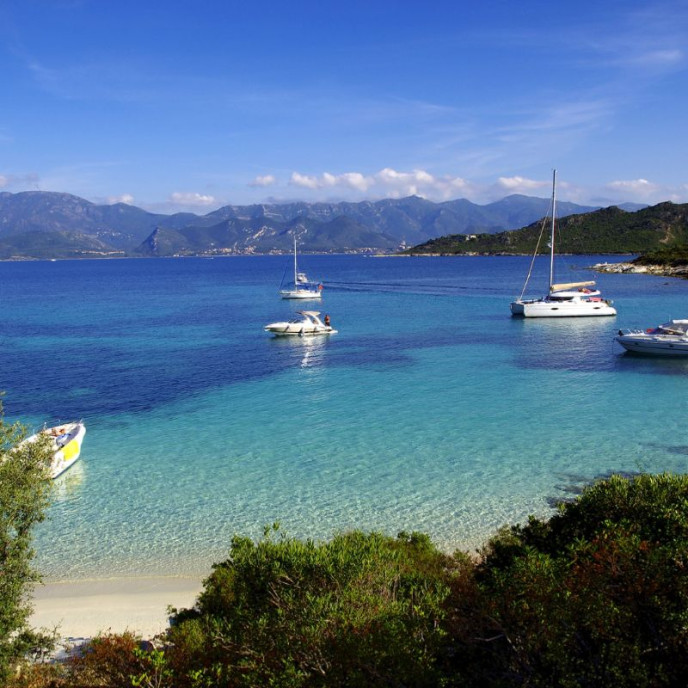 Plage à Ajaccio