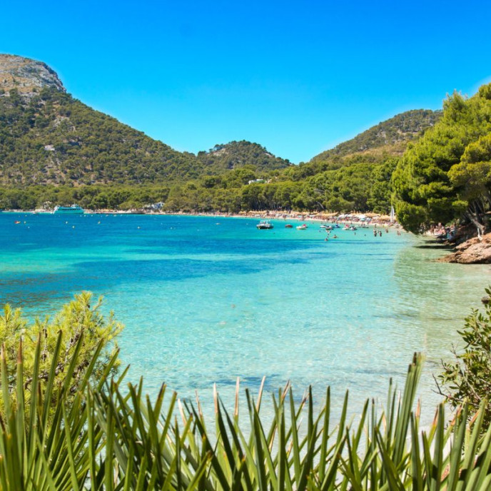 Plage à Palma de Majorque Baleares