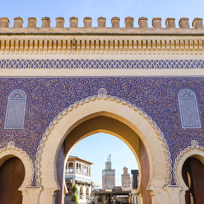 Fes porte bleue