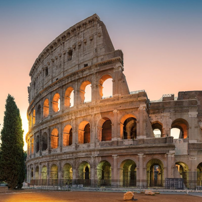 Colisee à Rome en Italie