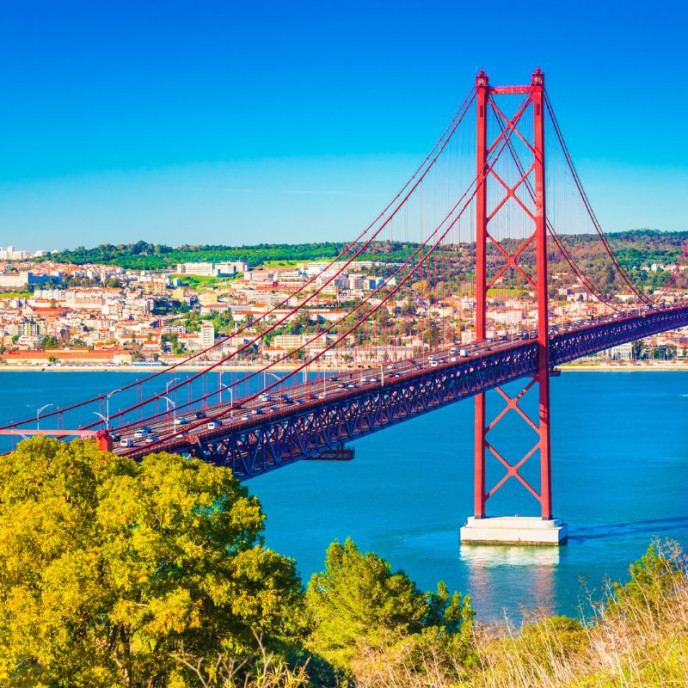 Pont du 25 avril à Lisbonne