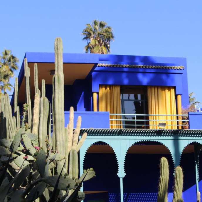 jardin majorelle marrakech montpellier